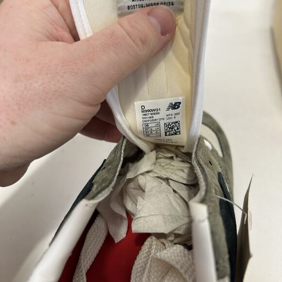 New Balance x Teddy Santis 990v1 Made in USA “Grey Navy”